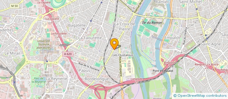 localisation de l'entreprise MADAME ESTELLE NADAU à TOULOUSE