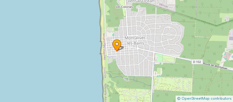 localisation de l'entreprise MADAME ESTELLE NAKACHIAN  VENDAYS-MONTALIVET