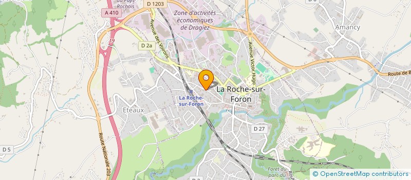 localisation de l'entreprise MADAME ESTELLE NAPPA  LA ROCHE-SUR-FORON