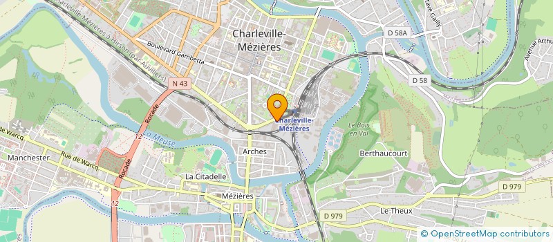 localisation de l'entreprise MADAME ESTELLE NICOLA à CHARLEVILLE-MEZIERES