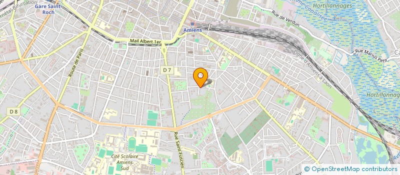 localisation de l'entreprise MADAME ESTELLE NICOLAS  AMIENS