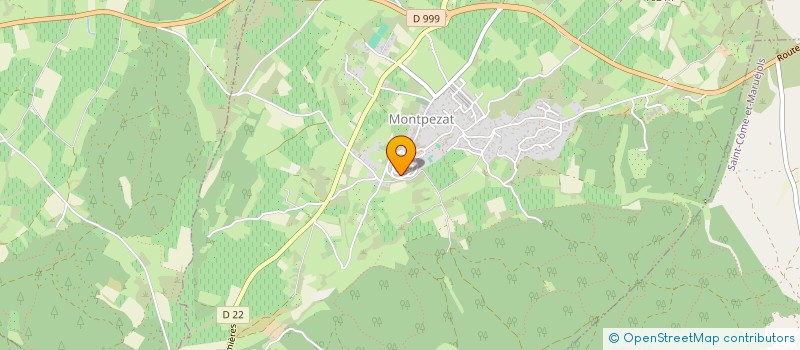 localisation de l'entreprise MADAME ESTELLE NICOLAS  MONTPEZAT