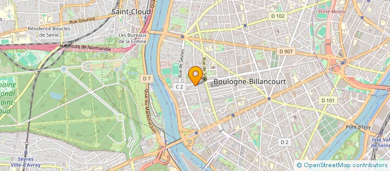 localisation de l'entreprise MADAME ESTELLE NICOLEAU à BOULOGNE-BILLANCOURT