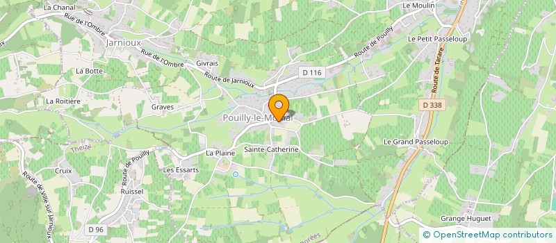 localisation de l'entreprise MADAME ESTELLE NICOLLE à PORTE-DES-PIERRES-DOREES