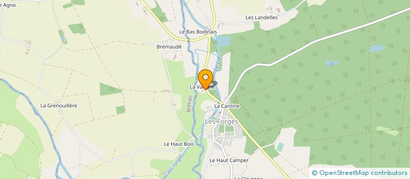 localisation de l'entreprise MADAME ESTELLE NOUVEL à FORGES DE LANOUEE