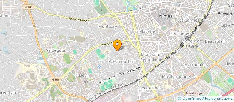 localisation de l'entreprise MADAME ESTELLE OLIVEIRA DAS NEVES  NIMES