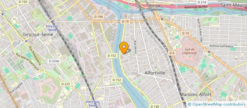 localisation de l'entreprise MADAME ESTELLE OLIVRY à ALFORTVILLE