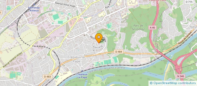 localisation de l'entreprise MADAME ESTELLE ONGONO  RILLIEUX-LA-PAPE