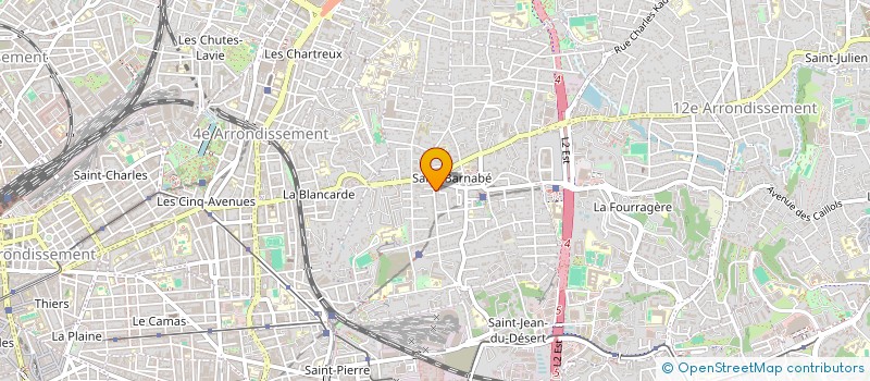 localisation de l'entreprise MADAME ESTELLE ONOLFO  MARSEILLE