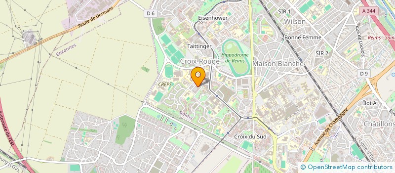 localisation de l'entreprise MADAME ESTELLE ORVILLE  REIMS