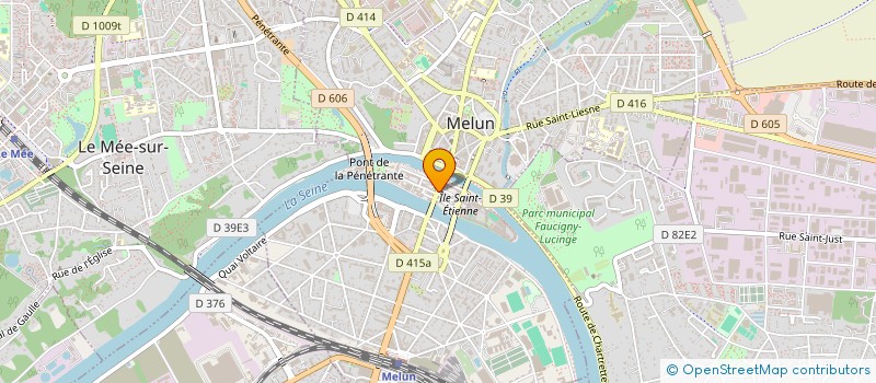 localisation de l'entreprise MADAME ESTELLE OURAGHENE  MELUN