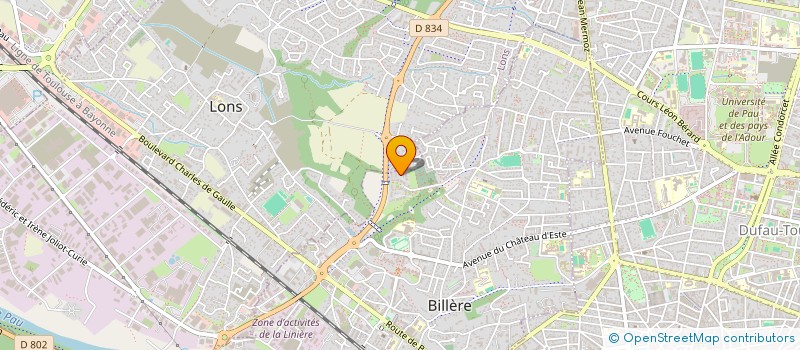 localisation de l'entreprise MADAME ESTELLE PAINDAVOINE à BILLERE