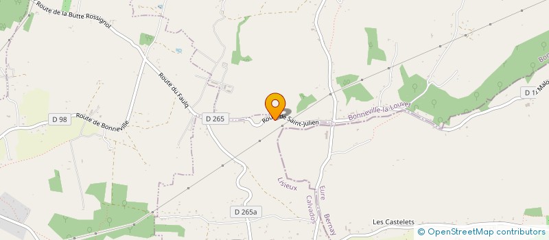 localisation de l'entreprise MADAME ESTELLE PAOLI à LE MESNIL-SUR-BLANGY