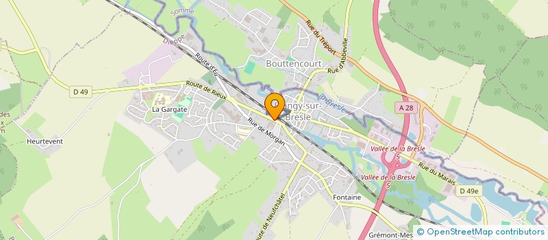 localisation de l'entreprise MADAME ESTELLE PARICHE  BLANGY-SUR-BRESLE