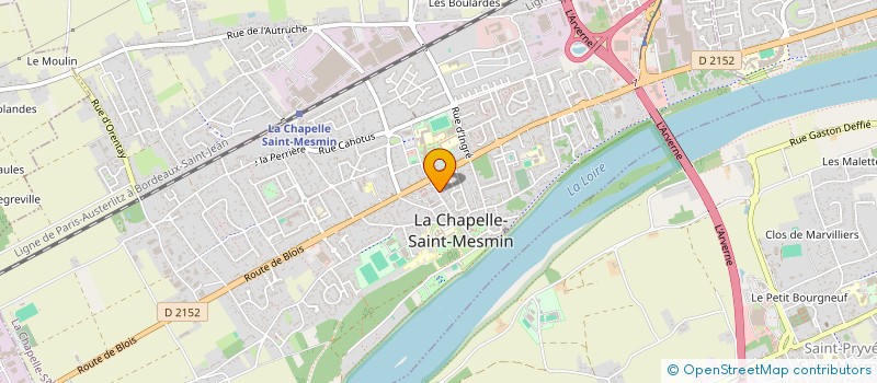 localisation de l'entreprise MADAME ESTELLE PARQUET à LA CHAPELLE-SAINT-MESMIN