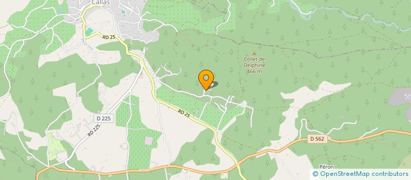 localisation de l'entreprise MADAME ESTELLE PASQUALI  CALLAS