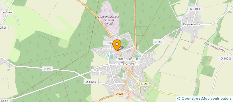 localisation de l'entreprise MADAME ESTELLE PASQUIER à CHATEAUNEUF-EN-THYMERAIS