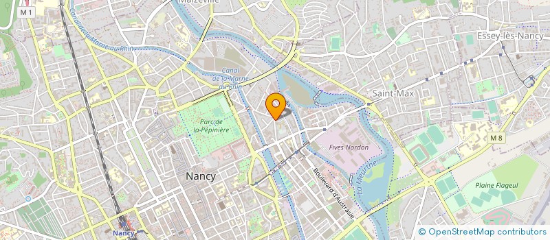 localisation de l'entreprise MADAME ESTELLE PATOUT  NANCY