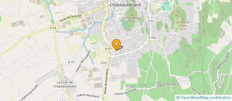 localisation de l'entreprise MADAME ESTELLE PAULIC  CHATEAURENARD