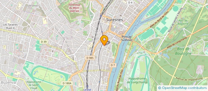 localisation de l'entreprise MADAME ESTELLE PELTIER à SURESNES