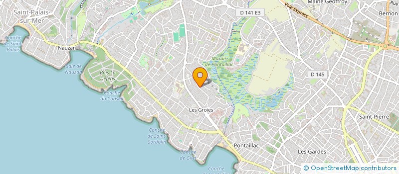 localisation de l'entreprise MADAME ESTELLE PEQUEGNOT  MEDIS