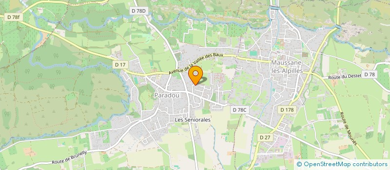 localisation de l'entreprise MADAME ESTELLE PERRET  PARADOU