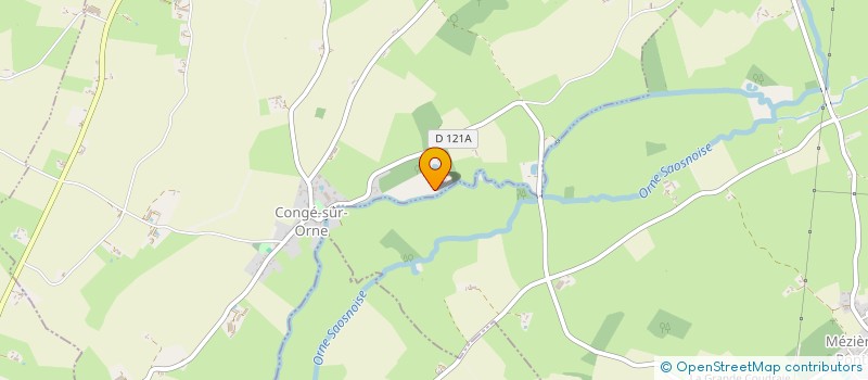 localisation de l'entreprise MADAME ESTELLE PERRICHON  CONGE-SUR-ORNE