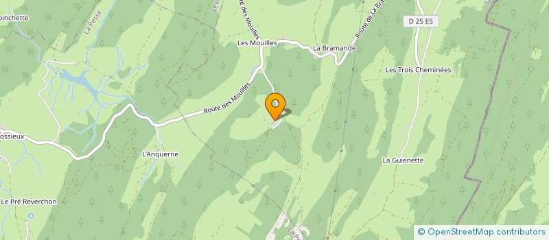 localisation de l'entreprise MADAME ESTELLE PERRIER  BELLECOMBE