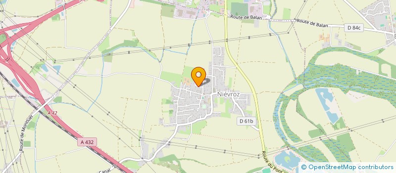 localisation de l'entreprise MADAME ESTELLE PERRIER  NIEVROZ