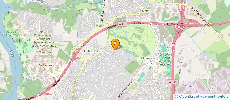 localisation de l'entreprise MADAME ESTELLE PERRIN à CARQUEFOU