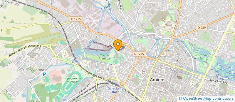 localisation de l'entreprise MADAME ESTELLE PETITPAS  AMIENS