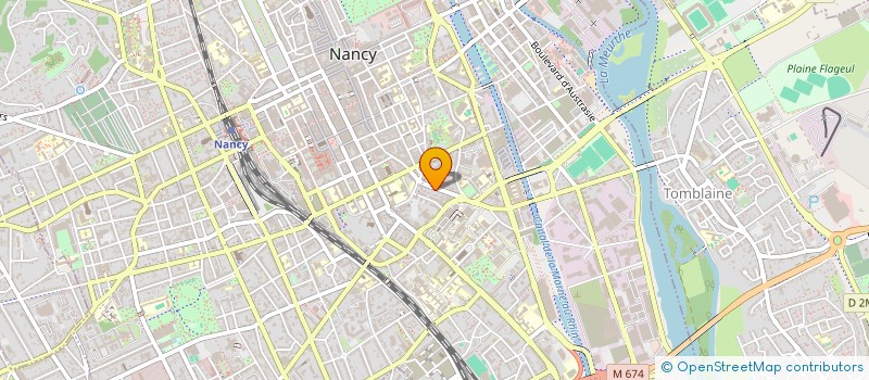 localisation de l'entreprise MADAME ESTELLE PEZET  NANCY