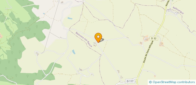 localisation de l'entreprise MADAME ESTELLE PEZET  BELMONT-SUR-RANCE