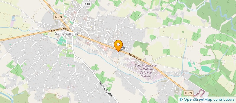 localisation de l'entreprise MADAME ESTELLE PHILIBERT  SAINT-CANNAT