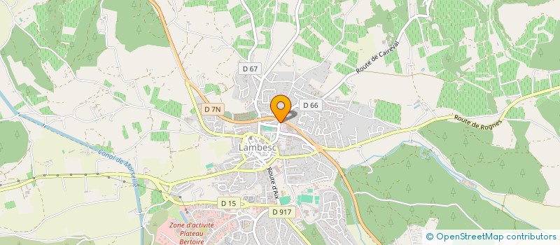 localisation de l'entreprise MADAME ESTELLE PIETTRE à LAMBESC