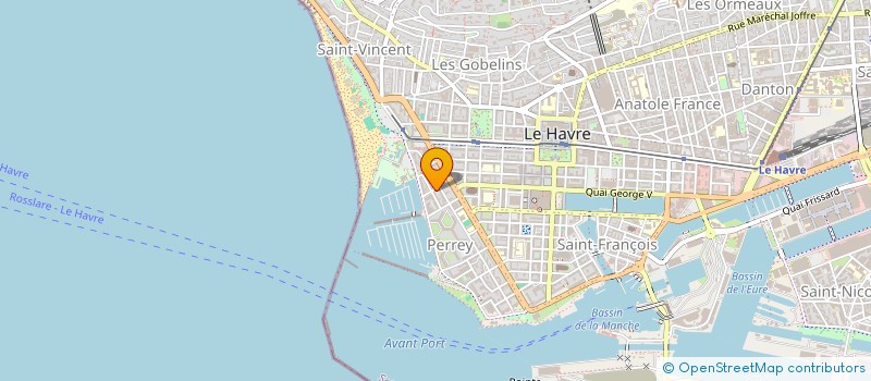 localisation de l'entreprise MADAME ESTELLE PIFFRE à LE HAVRE