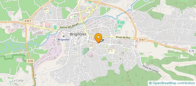 localisation de l'entreprise MADAME ESTELLE PINTO  BRIGNOLES