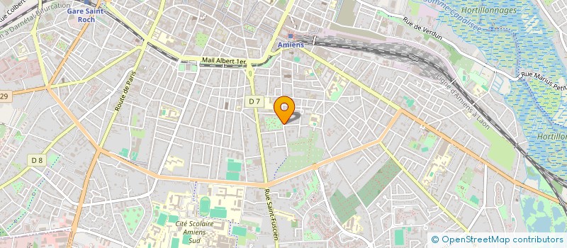 localisation de l'entreprise MADAME ESTELLE PLANTADE  AMIENS