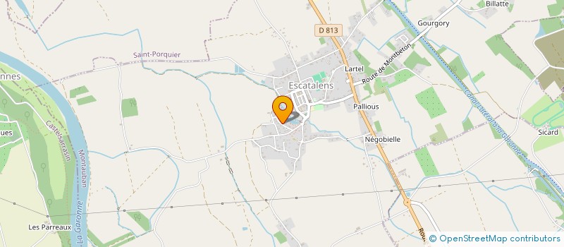 localisation de l'entreprise MADAME ESTELLE POMMEREAU  ESCATALENS