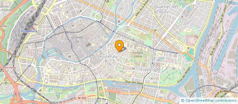 localisation de l'entreprise MADAME ESTELLE PREVIDENTE à STRASBOURG