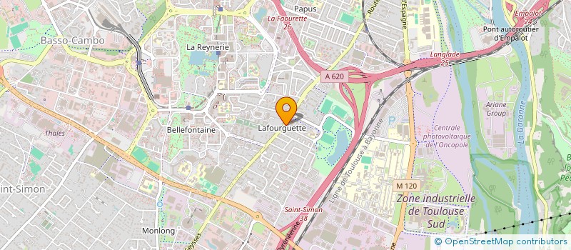 localisation de l'entreprise MADAME ESTELLE PREVOTEAU à TOULOUSE