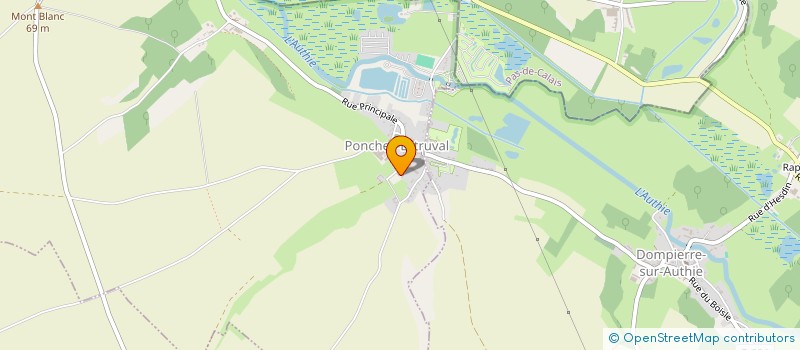 localisation de l'entreprise MADAME ESTELLE RACINE  PONCHES-ESTRUVAL