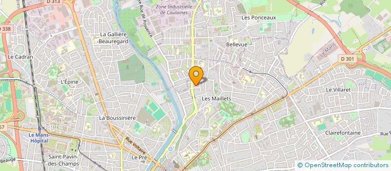 localisation de l'entreprise MADAME ESTELLE RADE à LE MANS