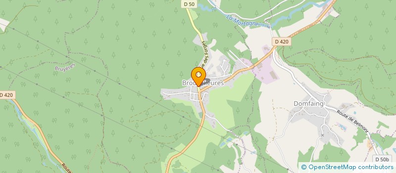 localisation de l'entreprise MADAME ESTELLE RAMELLA  BROUVELIEURES