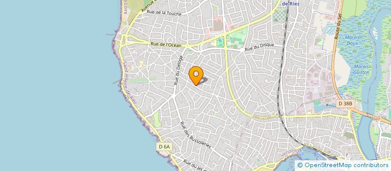 localisation de l'entreprise MADAME ESTELLE RAUTUREAU  SAINT-HILAIRE-DE-RIEZ