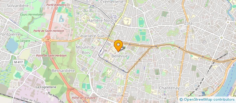 localisation de l'entreprise MADAME ESTELLE RAYMOND--BOUCHAUD à NANTES