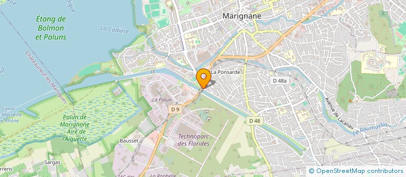 localisation de l'entreprise MADAME ESTELLE RE à MARIGNANE