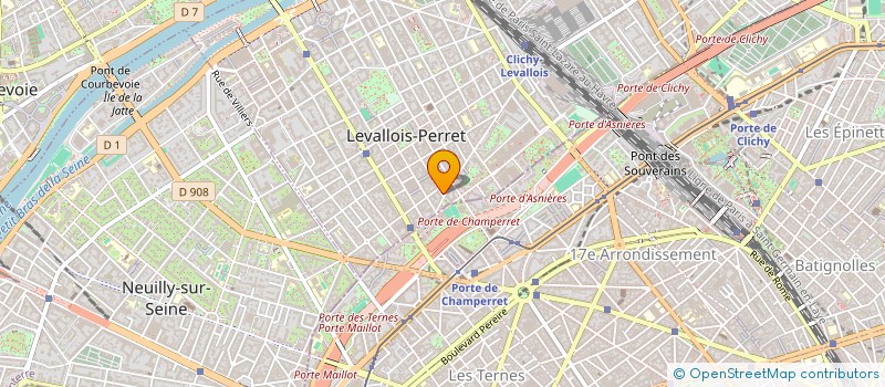 localisation de l'entreprise MADAME ESTELLE REBHANN à LEVALLOIS-PERRET