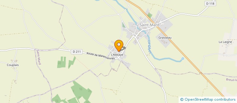 localisation de l'entreprise MADAME ESTELLE REYNAUD  SAINT-MARD