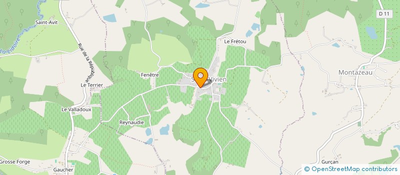 localisation de l'entreprise MADAME ESTELLE RIBEREAU  SAINT-VIVIEN